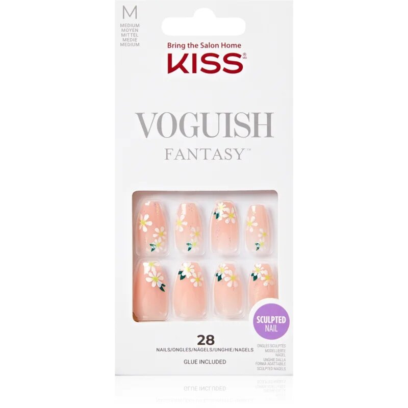 KISS Voguish Fantasy Medium umetni nohti 4 Wheel Drive 28 kos