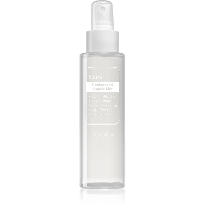 Klairs Fundamental Ampule Mist antioksidacijska vlažilna meglica za obraz 125 ml