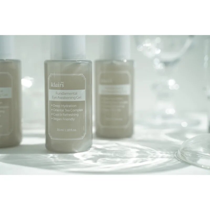 Klairs Fundamental Eye Awakening Gel posvetlitveni gel za oči 35 ml