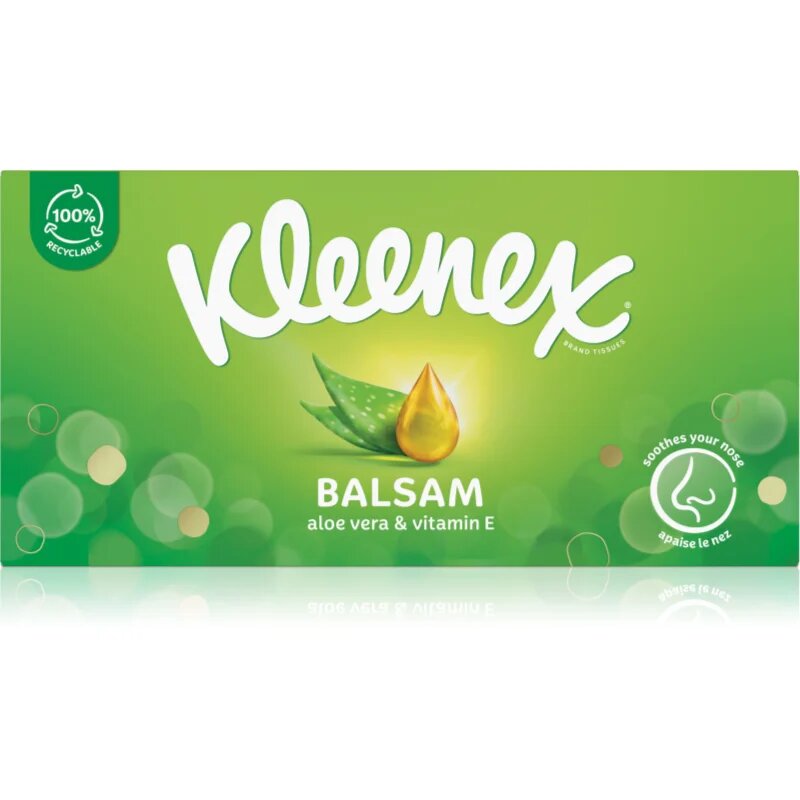 Kleenex Balsam Box papirnati robčki 64 kos
