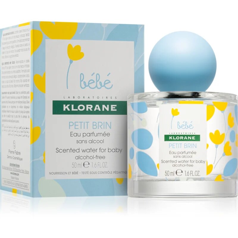 Klorane Bébé naravni parfum za otroke od rojstva 50 ml