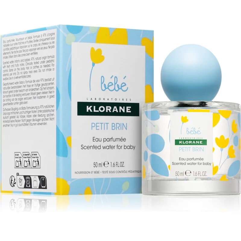 Klorane Bébé naravni parfum za otroke od rojstva 50 ml