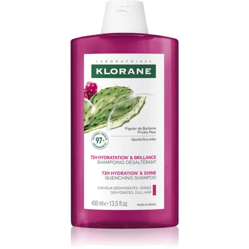 Klorane Prickly Pear intenzivno vlažilni šampon 400 ml