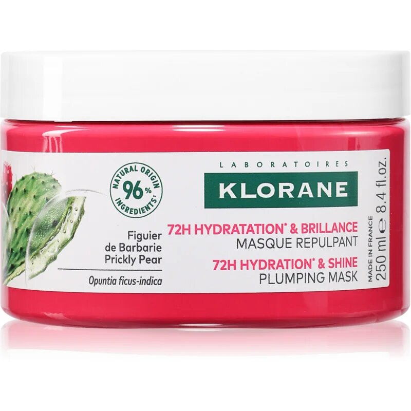 Klorane Prickly Pear vlažilna maska 250 ml