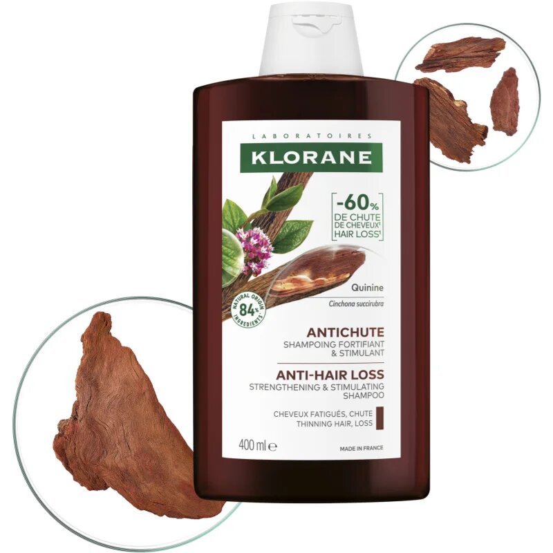 Klorane Quinine Anti-Hair Loss Shampoo šampon za okrepitev las proti izpadanju las 200 ml