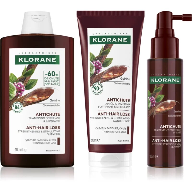 Klorane Quinine Chinin set proti izpadanju las
