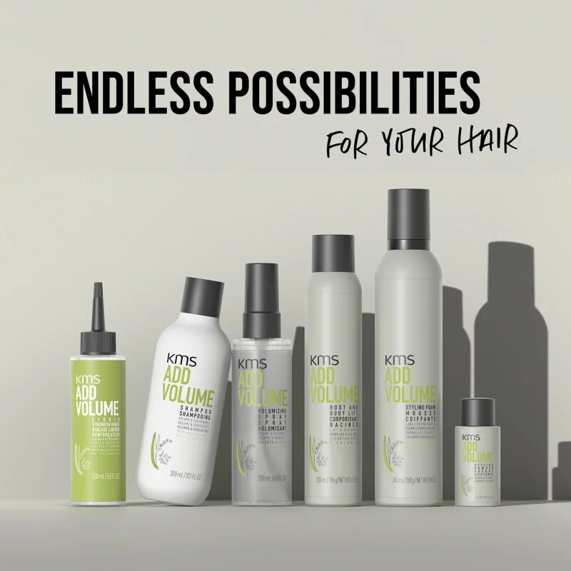 KMS Add Volume Styling Foam pena za styling las za volumen las 75 ml