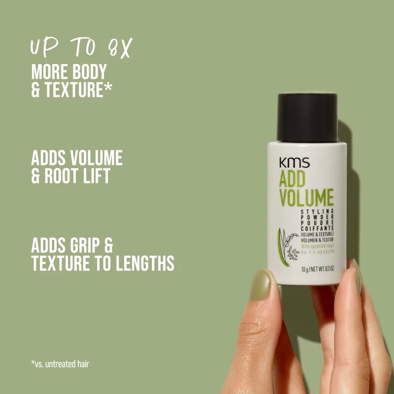 KMS Add Volume Styling Powder stiling puder za volumen las 10 g