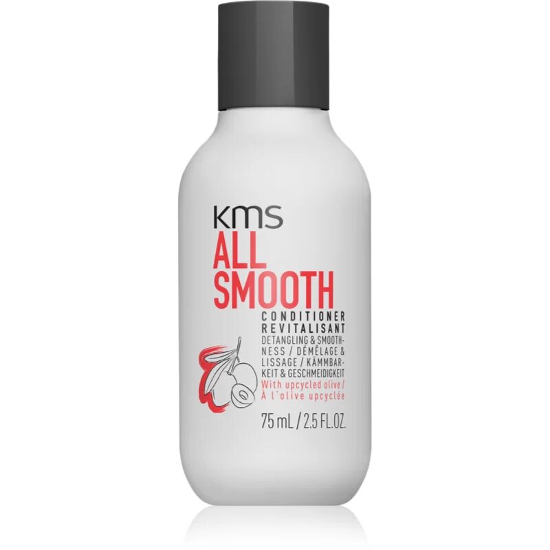 KMS All Smooth Conditioner balzam za glajenje las za močne grobe in suhe lase 75 ml