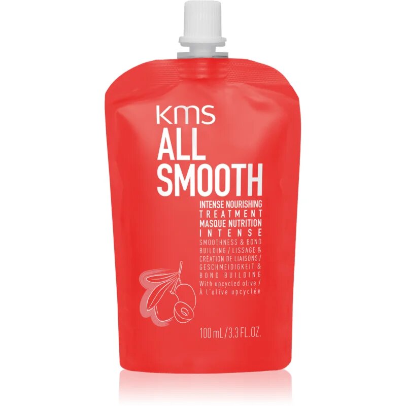 KMS All Smooth Intense nourishing treatment intenzivna hranilna maska za gladek videz las 100 ml