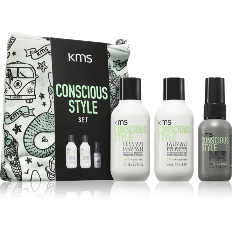 KMS Consciousstyle Set Potovalni set za vsakodnevno uporabo za ženske