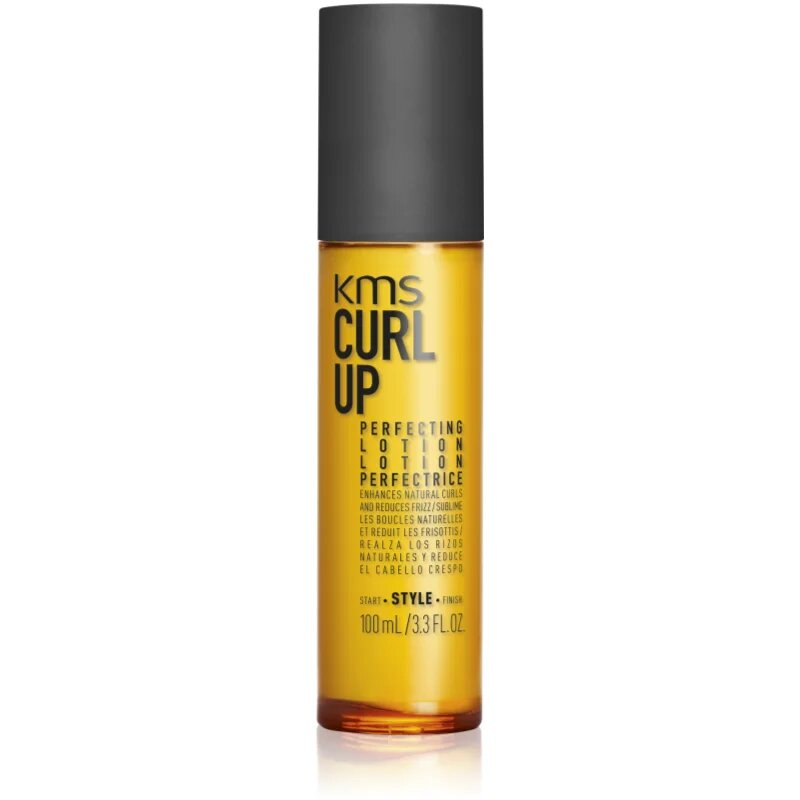 KMS Curl Up Perfecting Lotion oblikovalni losjon za valovite in kodraste lase 100 ml