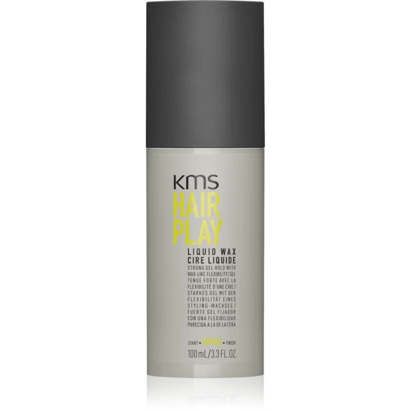 KMS Hair Play Liquid Wax vosek za lase za fiksacijo in obliko 100 ml