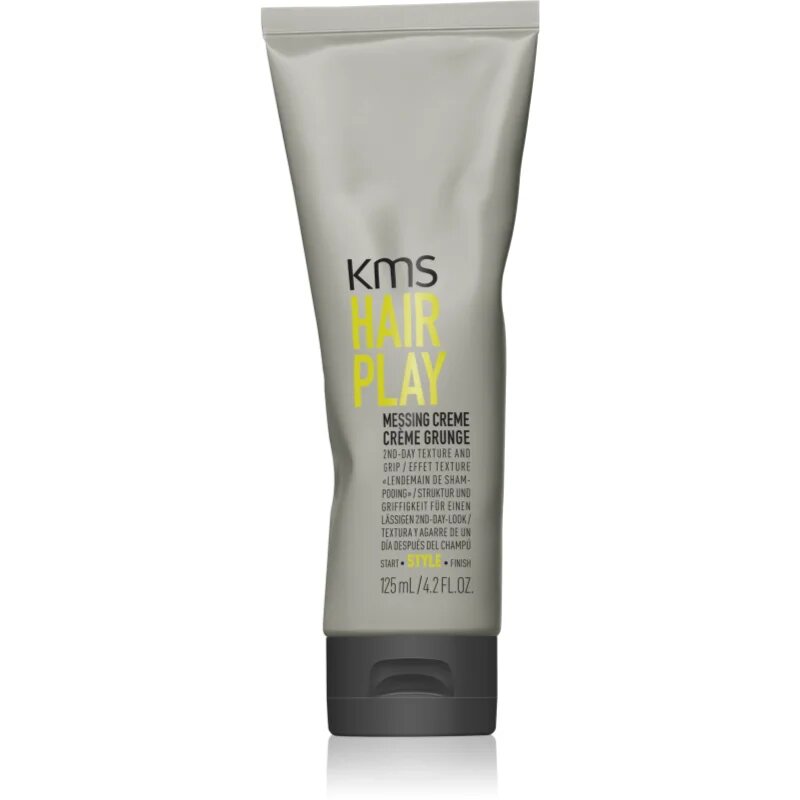 KMS Hair Play Messing Creme krema za lase za gladko pričesko in volumen 150 ml