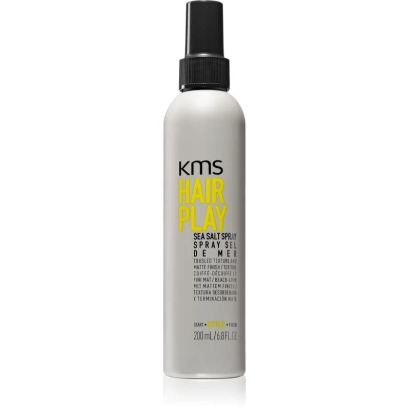 KMS Hair Play Sea Salt Spray slano pršilo za oblikovanje valovitih las 200 ml