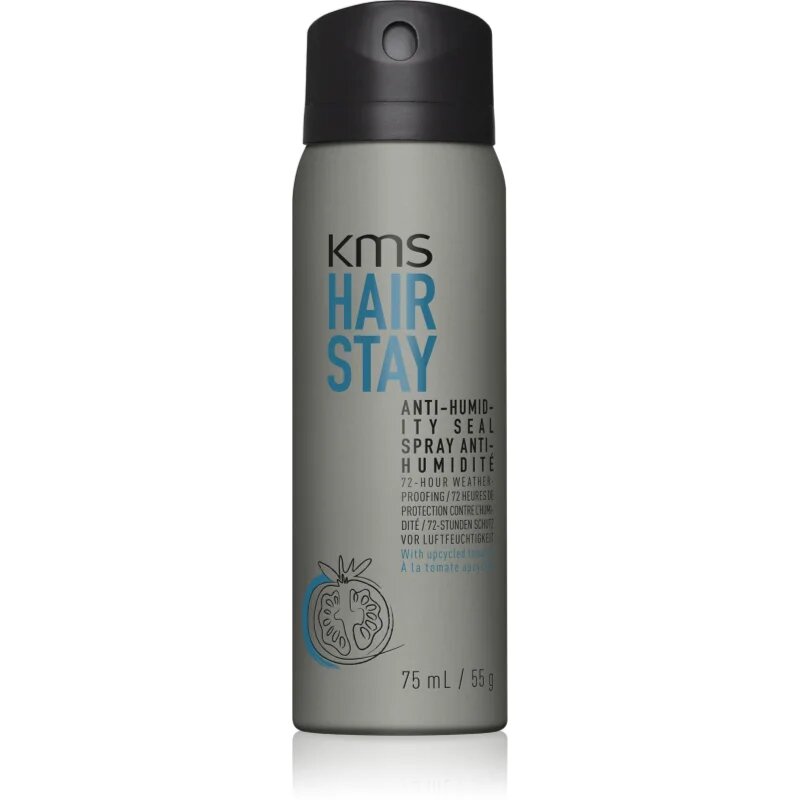 KMS Hair Stay Anti-Humidity Seal pršilo za lase za naravno fiksacijo in sijaj las 75 ml