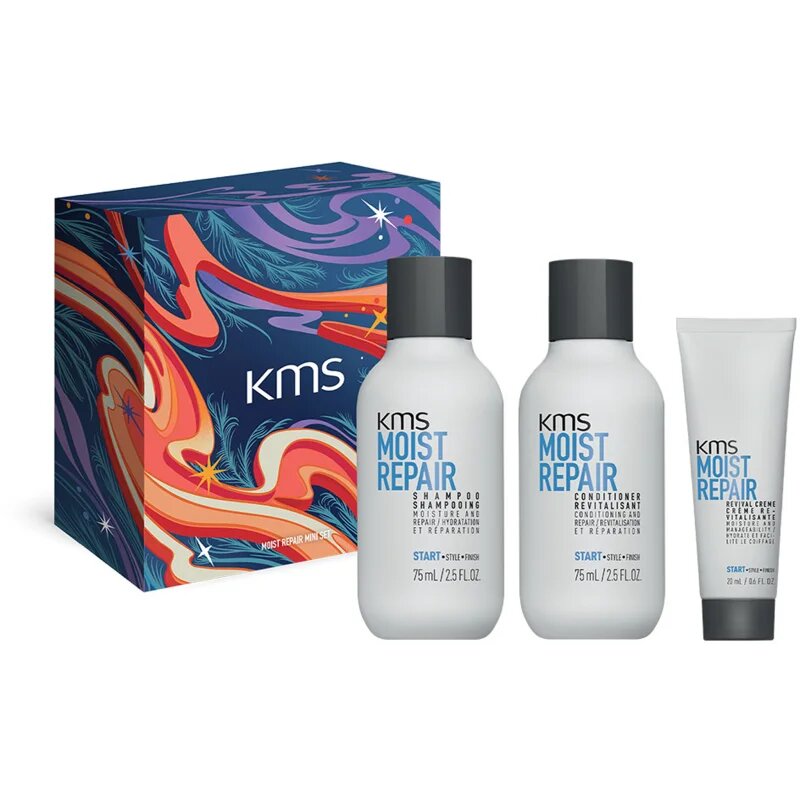 KMS Moist Repair Mini Set darilni set za prehrano in hidracijo