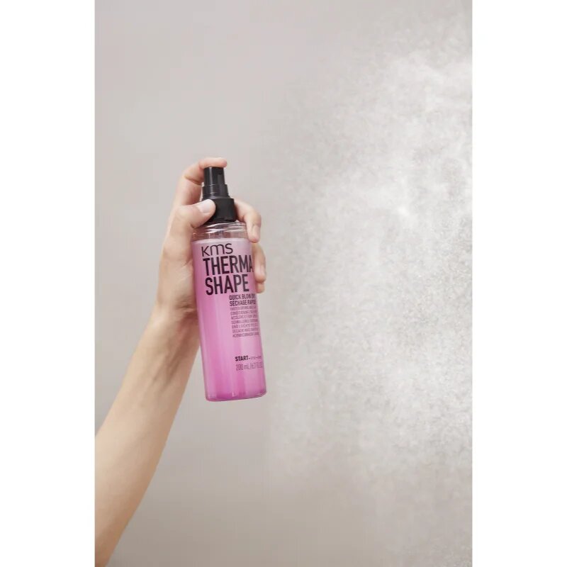 KMS Thermashape Quick Blow Dry zaščitno stiling pršilo za lase za hitrejše sušenje las 200 ml