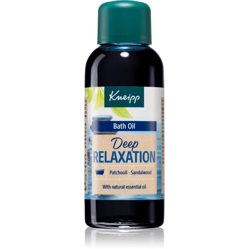 Kneipp Deep Relaxation olje za kopel Patchouli & Sandalwood 100 ml