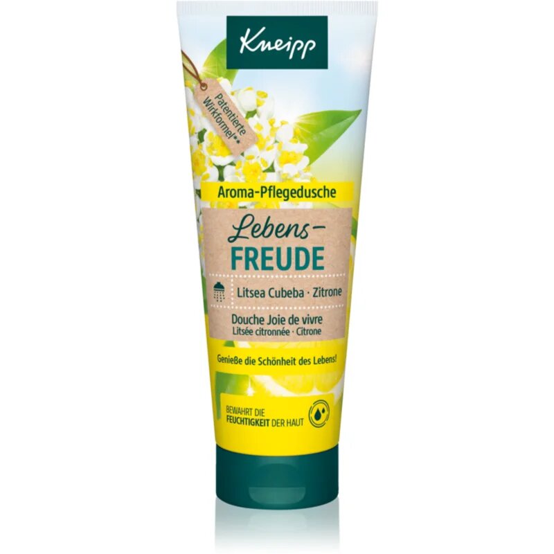 Kneipp Enjoy Life poživljajoči gel za prhanje Litsea Cubeba & Lemon 75 ml