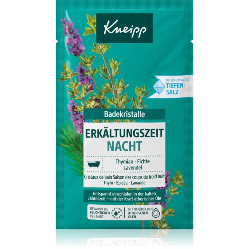 Kneipp Erkältungzeit Night sol za kopel 60 g