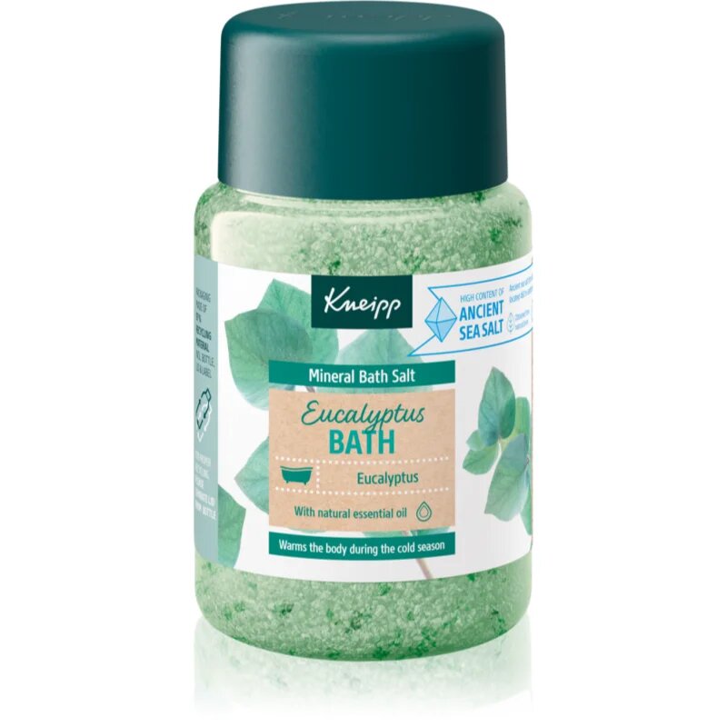 Kneipp Eucalyptus Bath sol za kopel Eucalyptus 500 g