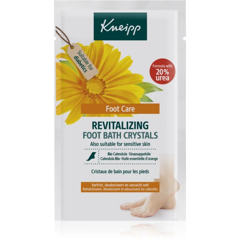 Kneipp Foot Care sol za kopel za stopala Bio Calendula & Orange Oil 40 g
