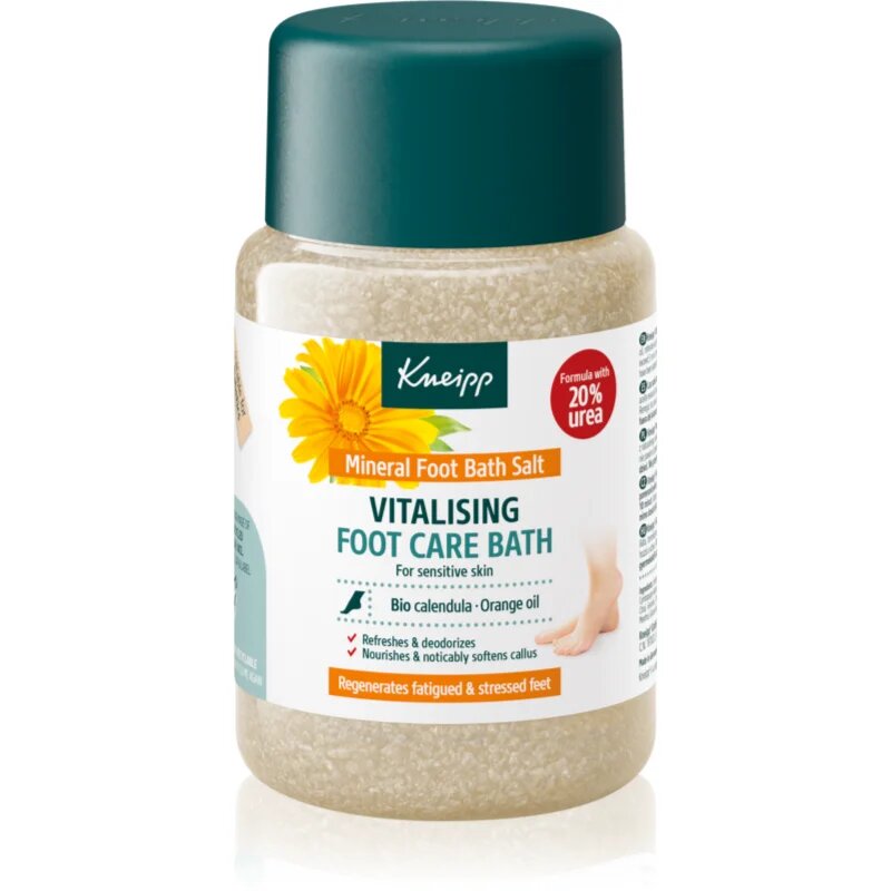 Kneipp Foot Care sol za kopel za stopala Bio Calendula & Orange Oil 500 g
