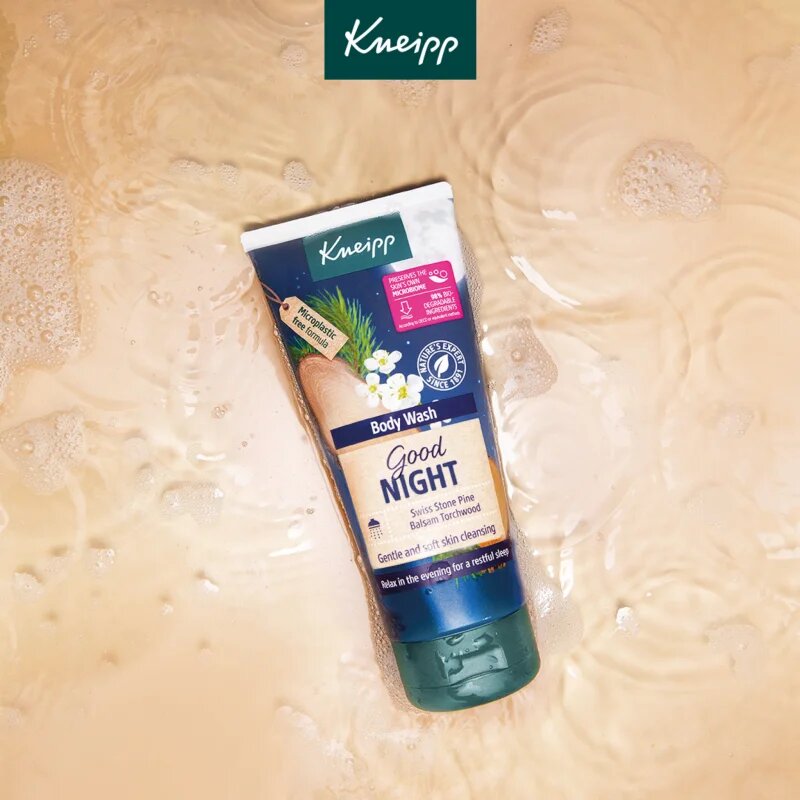 Kneipp Good Night gel za prhanje Swiss Stone Pine & Balsam Torchwood 200 ml