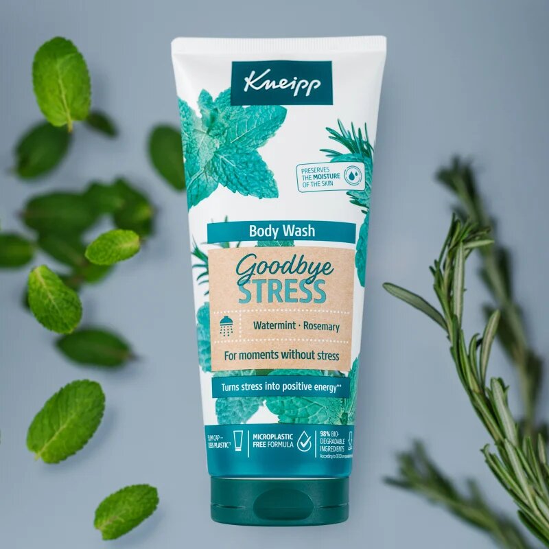 Kneipp Goodbye Stress nežni gel za prhanje s poživljajočim učinkom 200 ml