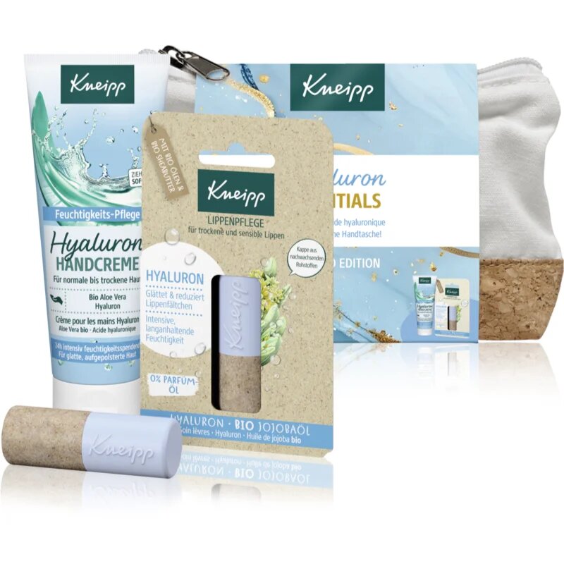 Kneipp Hyaluron Essentials darilni set kozmetična torbica