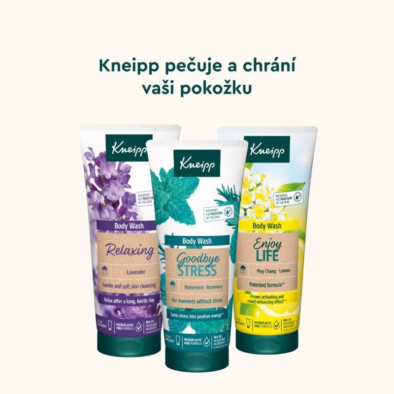Kneipp Men Energy čistilni gel 3 v 1 za obraz telo in lase 200 ml