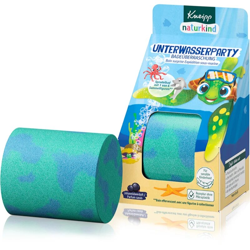 Kneipp Naturkind Underwater Party kroglica za kopel za otroke s presenečenjem 1 kos