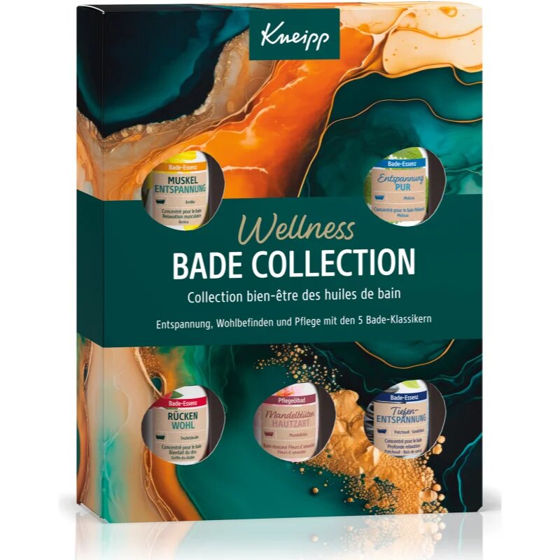 Kneipp Wellness Bath Oil Collection darilni set za kopel