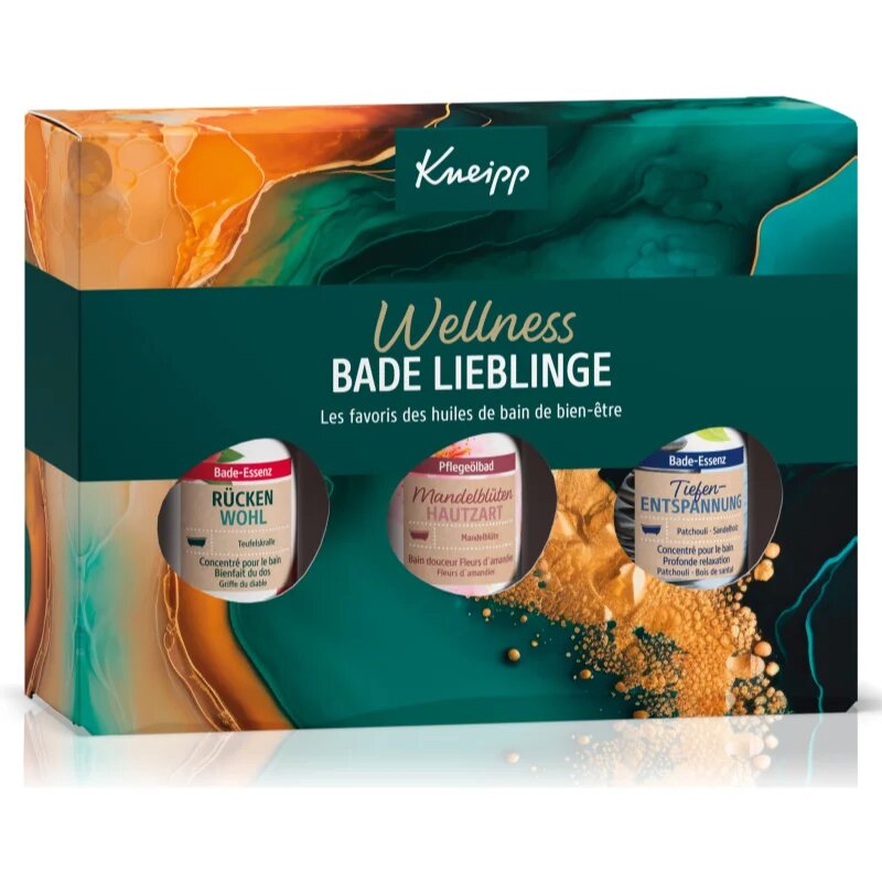 Kneipp Wellness Bath Oil Collection darilni set za kopel
