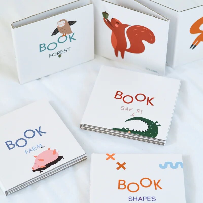 Kolorky Book Safari vrtljiva knjiga za otroke 1 kos