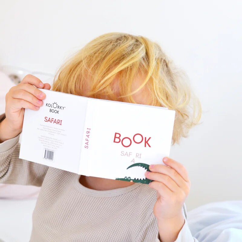 Kolorky Book Safari vrtljiva knjiga za otroke 1 kos