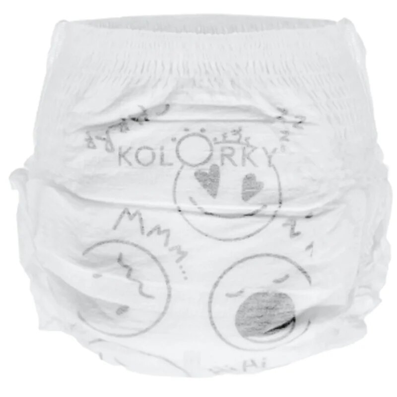 Kolorky Deluxe Velvet Pants Night Sleepy hlačne plenice za enkratno uporabo za noč L 8-13 kg 19 kos