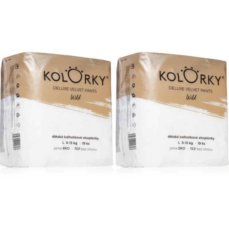 Kolorky Deluxe Velvet Pants Wild set 8-13 kg