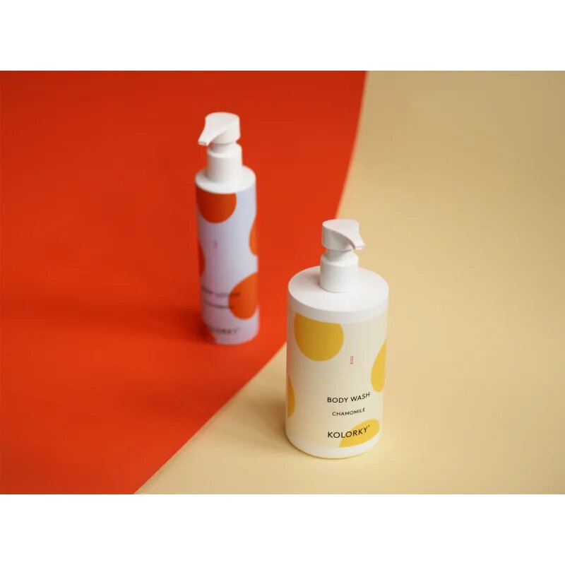 Kolorky Kids Body Wash nežni gel za umivanje Chamomile 390 ml