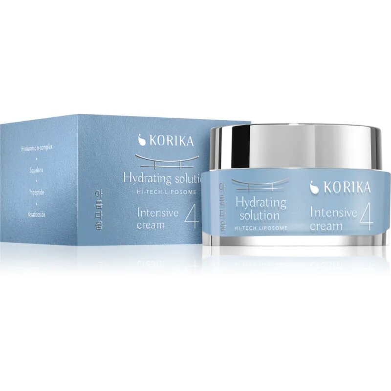 KORIKA HI-TECH LIPOSOME Hydrating solution Intensive cream intenzivno vlažilna krema 50 ml