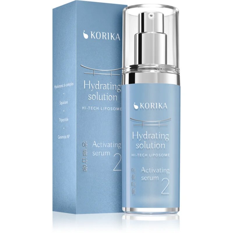 KORIKA HI-TECH LIPOSOME Hydrating solution intenzivni vlažilni set