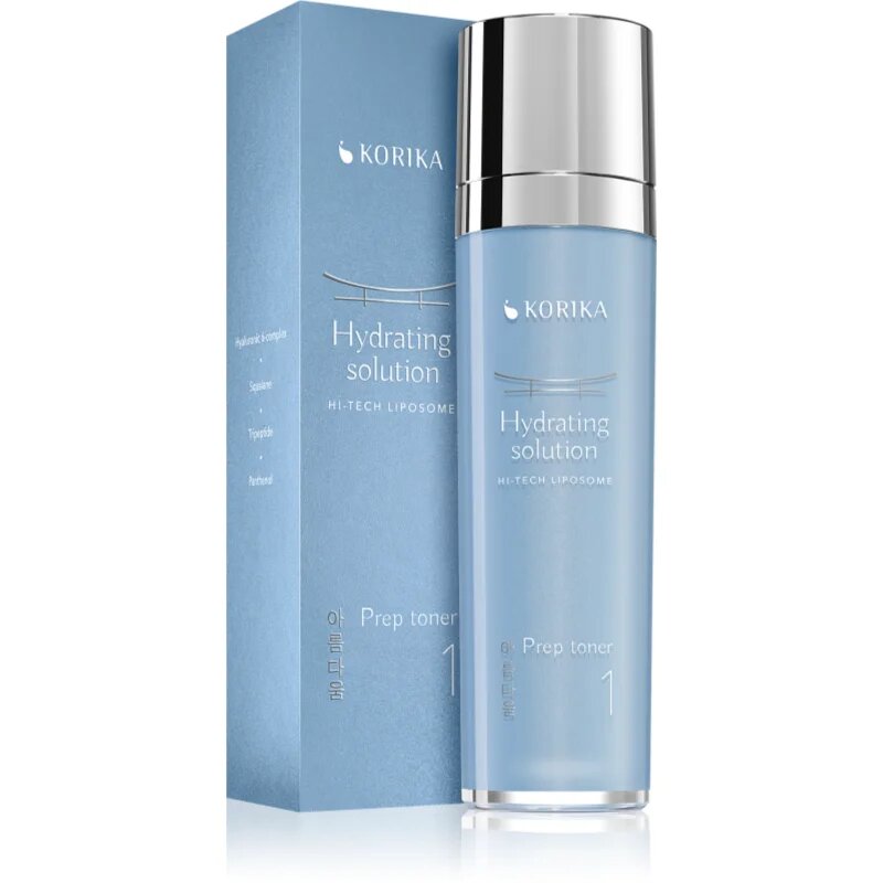 KORIKA HI-TECH LIPOSOME Hydrating solution Prep toner vlažilni tonik 140 ml