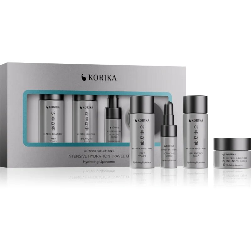 KORIKA HI-TECH SOLUTIONS Intensive Hydration Travel Set Potovalni set za intenzivno hidracijo