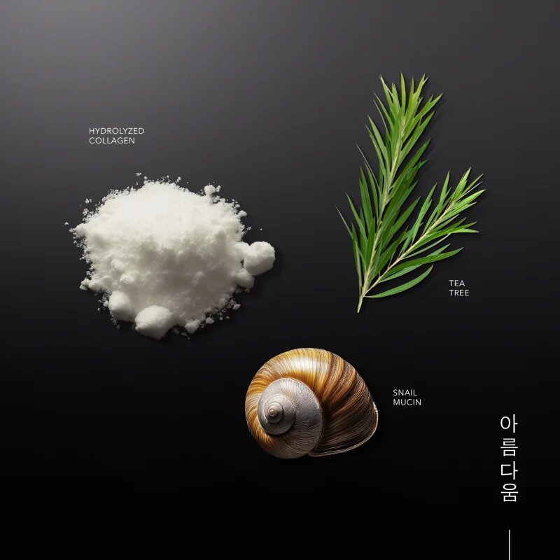 KORIKA Korean Heritage Collagen & Snail Mucin hidrogelna maska proti staranju 34 g