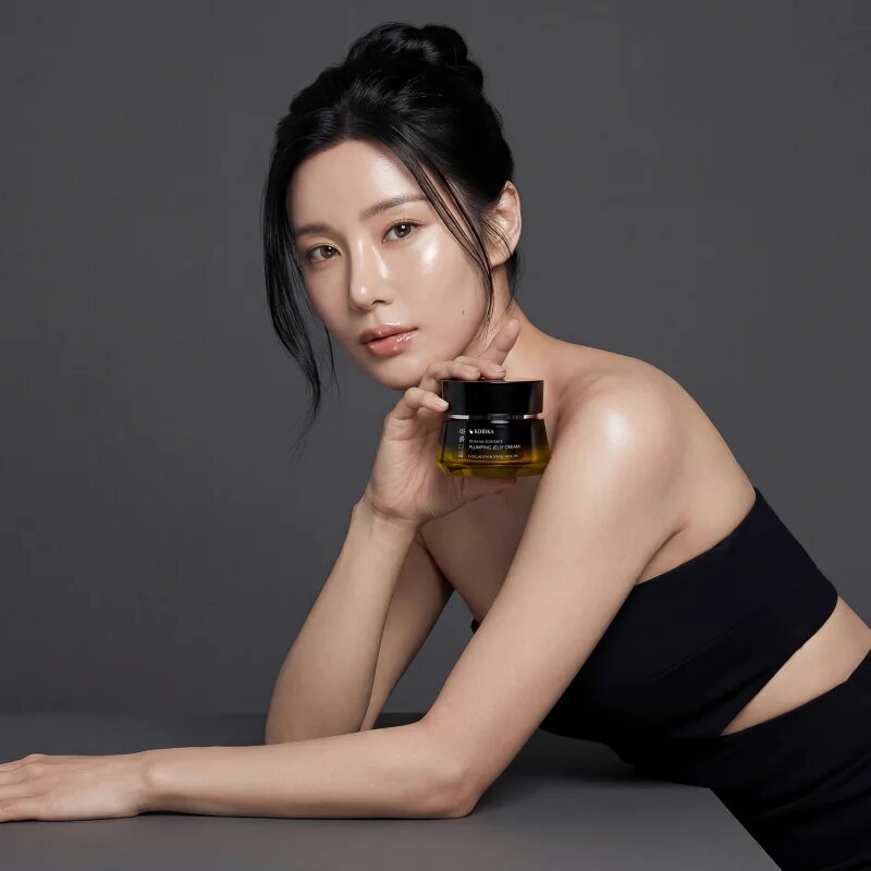 KORIKA Korean Heritage Collagen & Snail Mucin Plumping Jelly Cream pomlajevalna krema s kolagenom 50 ml