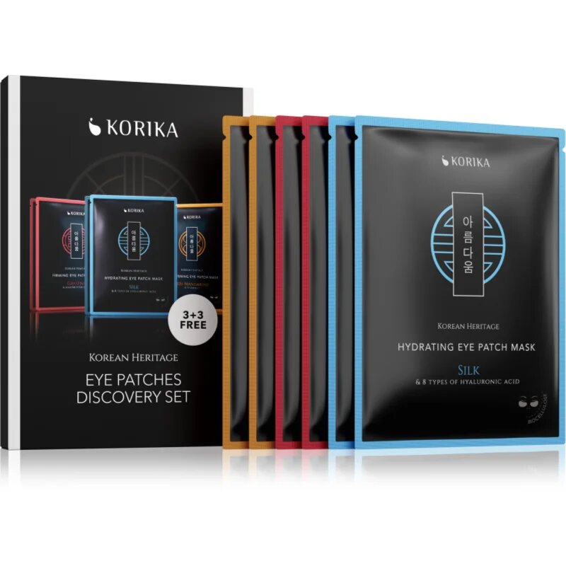 KORIKA Korean Heritage Eye Patches Discovery Set set za oči