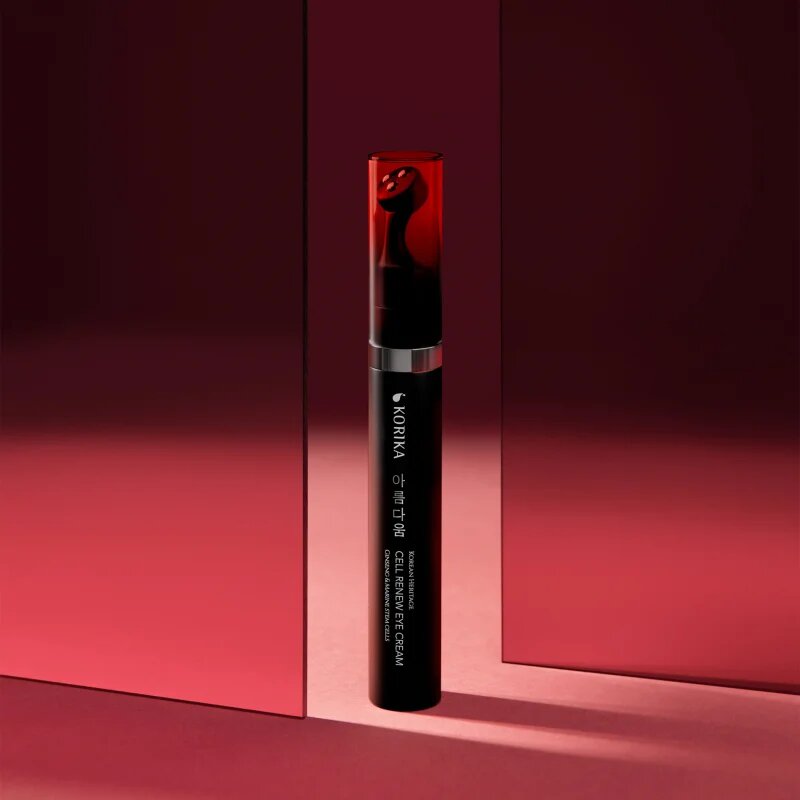 KORIKA Korean Heritage Ginseng & Marine Stem Cells Cell Renew Eye Cream vlažilna pomlajevalna krema za predel okoli oči 15 ml
