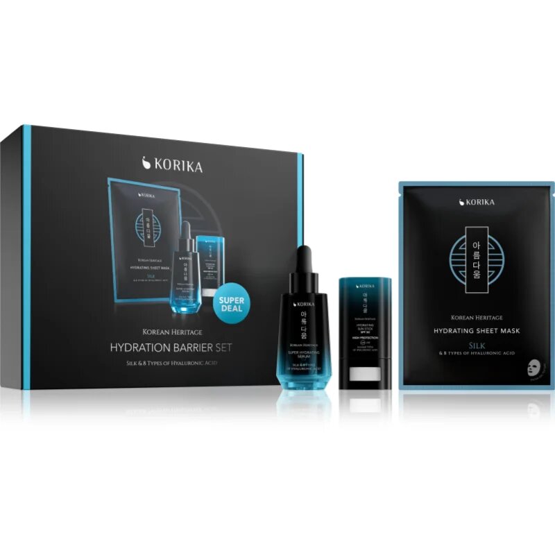 KORIKA Korean Heritage Hydration Barrier Set vlažilni set za krepitev kožne pregrade