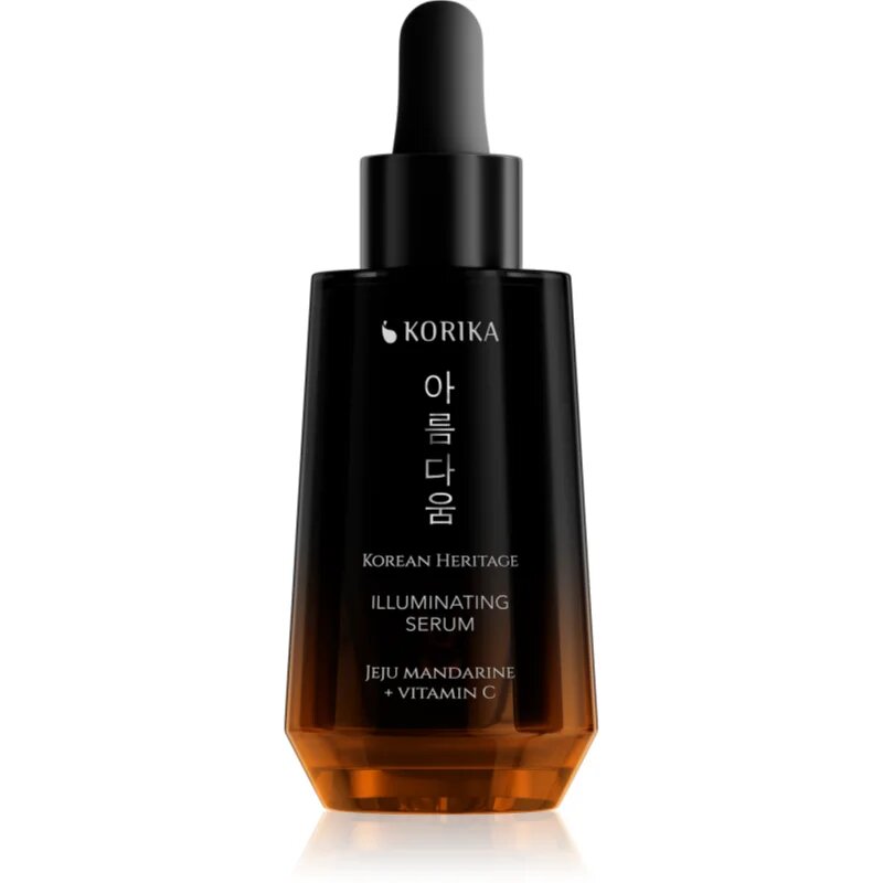 KORIKA Korean Heritage Jeju Mandarin + Vitamin C Premium Illuminating Serum serum za obraz (posvetlitveni) z vitaminom C 30 ml